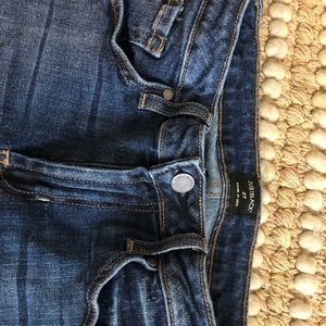 High waist skinny jeans